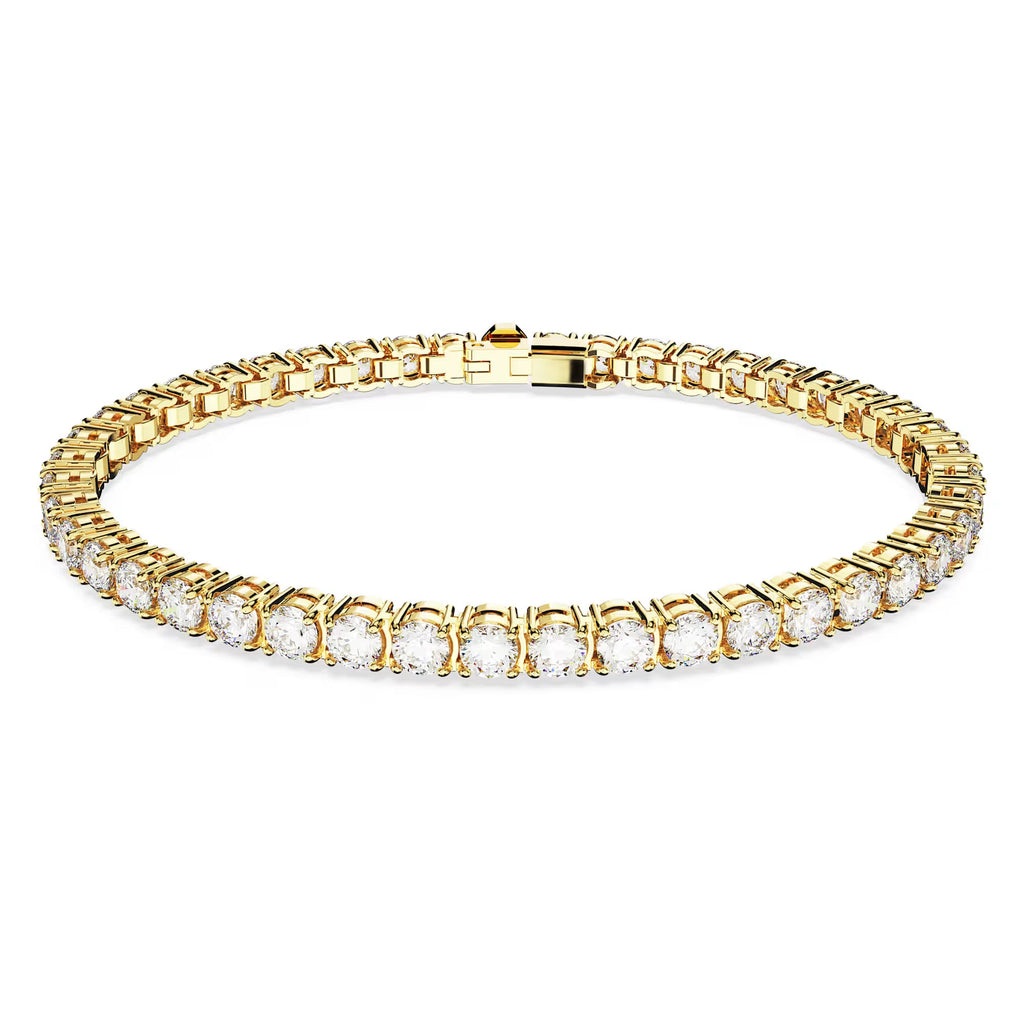 Guldfarvet Tennisarmbånd