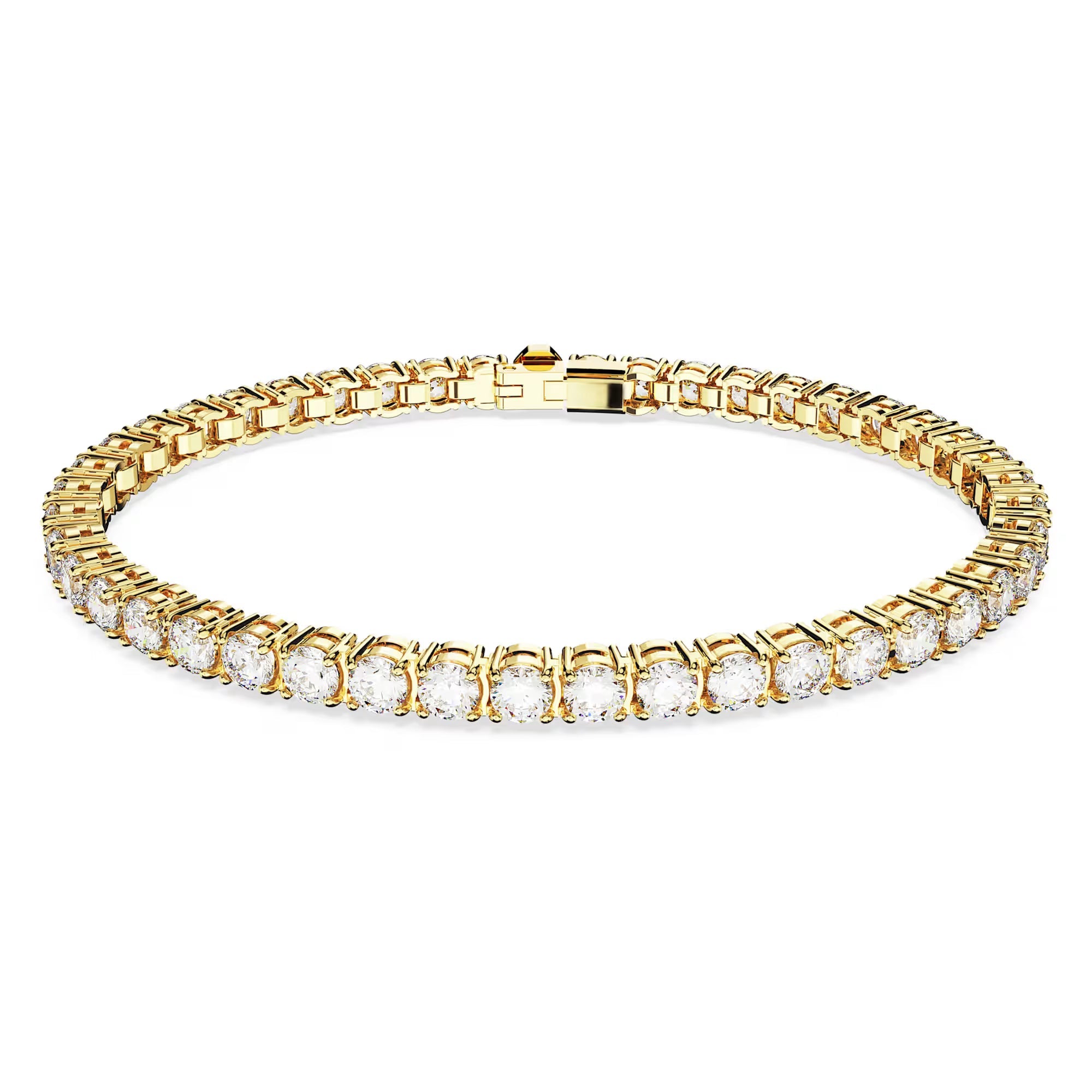 Guldfarvet Tennisarmbånd