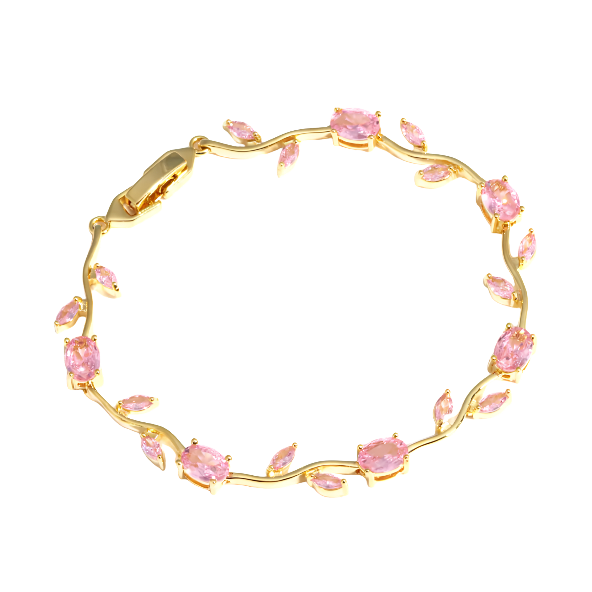 Sødt Guldfarvet Tulipanarmbånd